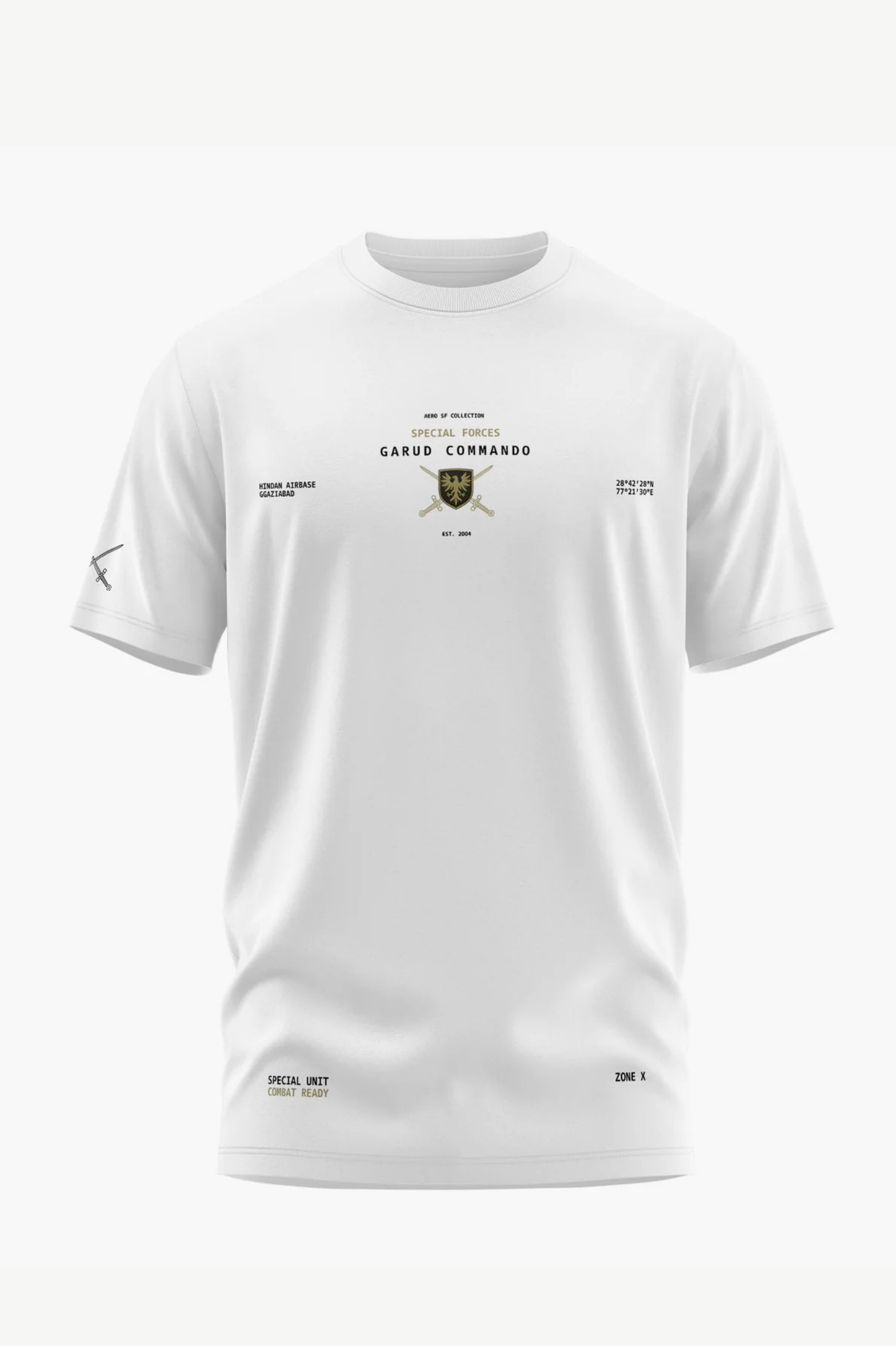 GARUD COMMANDO  Signature LuxeSoft Cotton T-Shirt  200 gsm