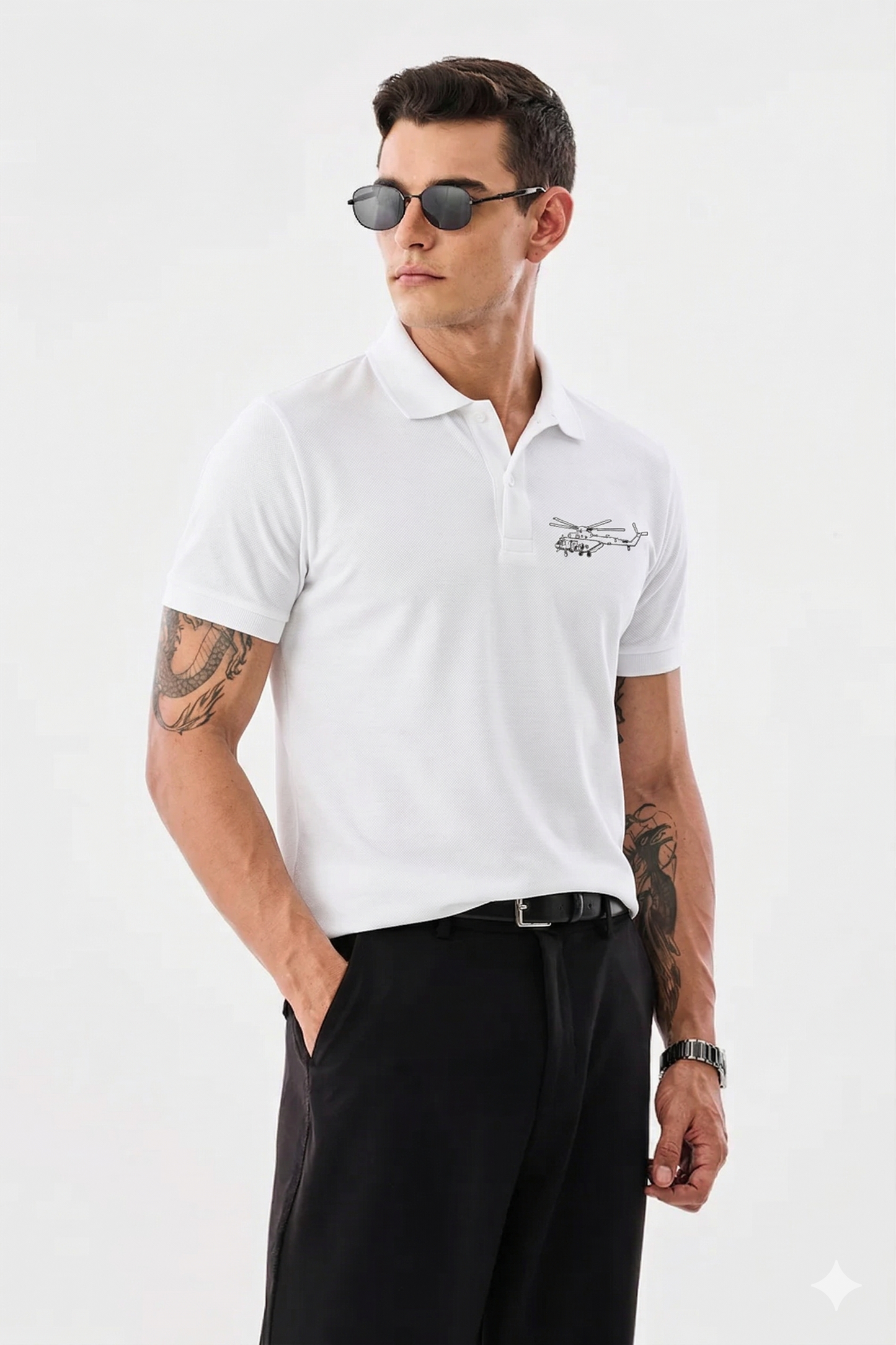MI-17 Helicopter Airforce T-Shirt | Attire Dot