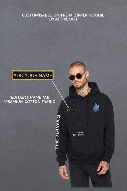 IAF Hawk Squadron Custom Name Hoodie