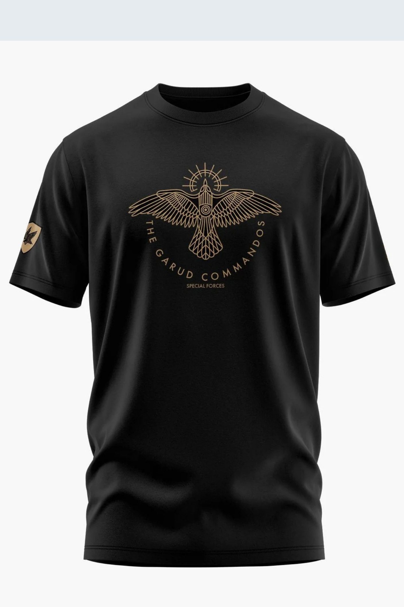 GARUD COMMANDO  Signature LuxeSoft Cotton T-Shirt  200 gsm