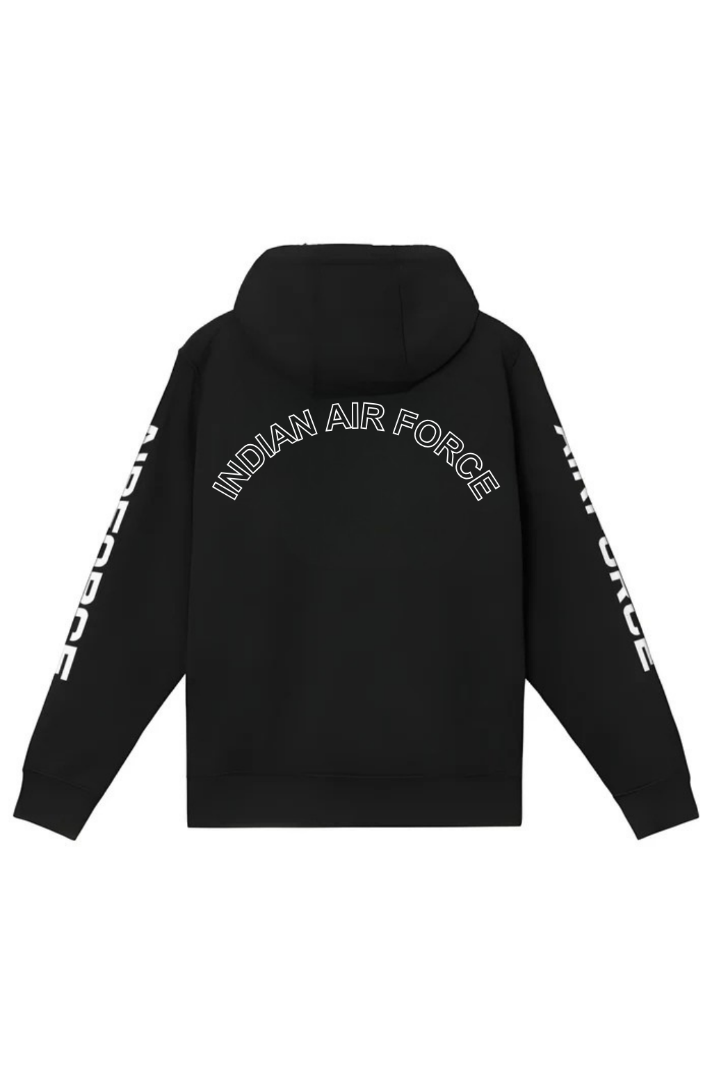 Indian Air Force Zipper Hoodie – Sky Guardian
