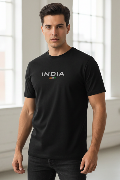INDIA Republic Day Special Round Neck T-Shirt – Pride of Bharat 🇮🇳