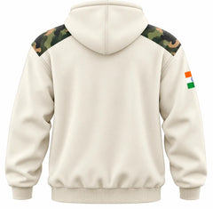 Army Cotton  Hoodie
