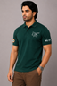 MI-17  Embroidered  Cotton T-Shirt