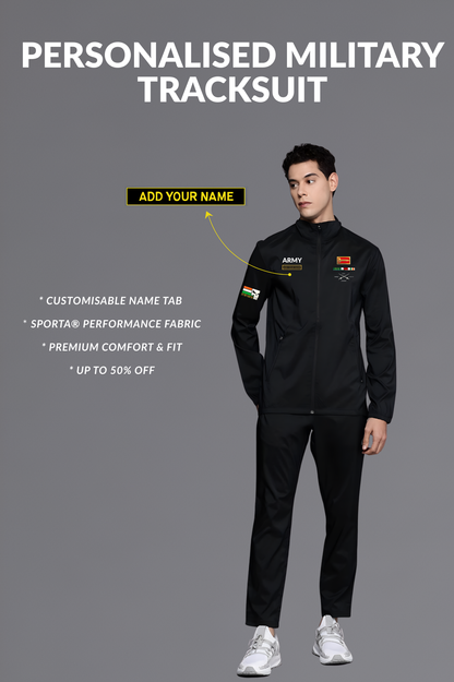 Personalized Military Tracksuit – Customized Name Edition | Attire Dot