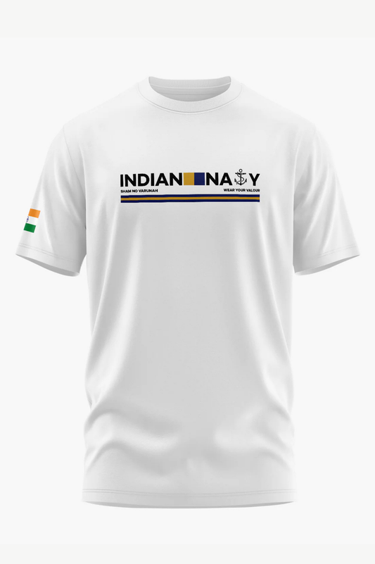 Indian Navy cotton T-shirt  - 200 GSM
