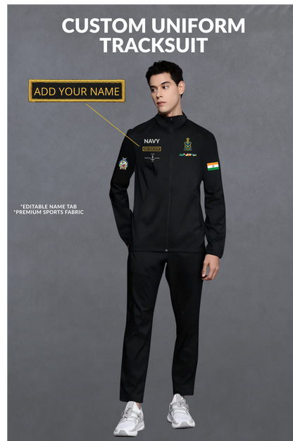 Navy Custom Uniform Tracksuit