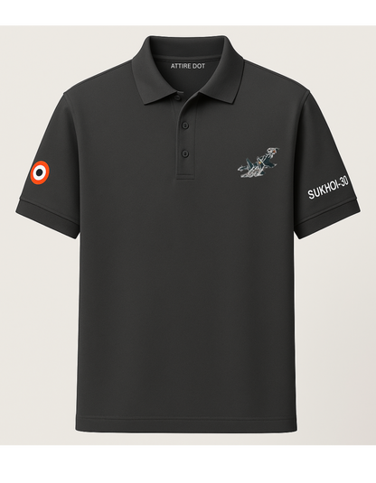 Sukhoi Su-30 Polo T-Shirt | Attire Dot