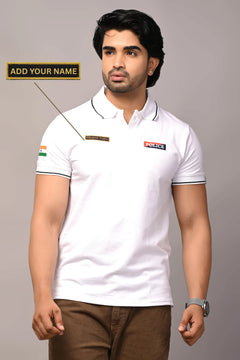 Police Custom Name Cotton T shirt