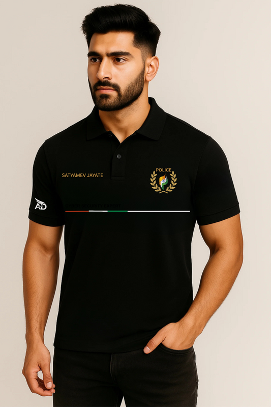 Police Cotton Polo T- Shirt
