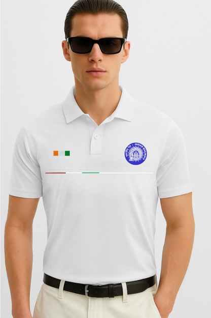 Indian Railway Inspired Cotton Polo