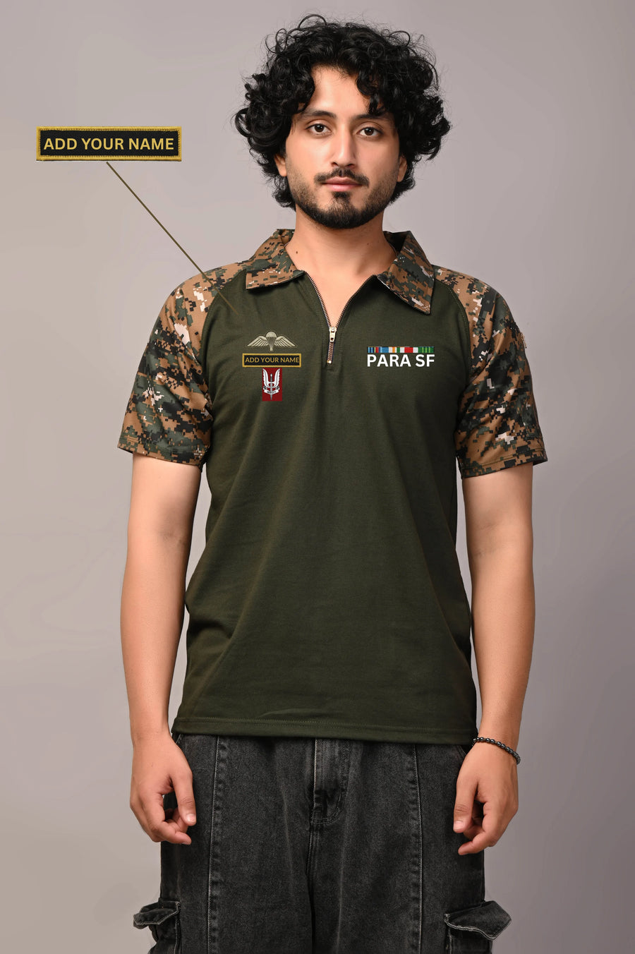 PARA SF  Custom Name Cotton T-Shirt