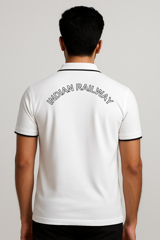 Indian Railway Inspired Premium Cotton Polo