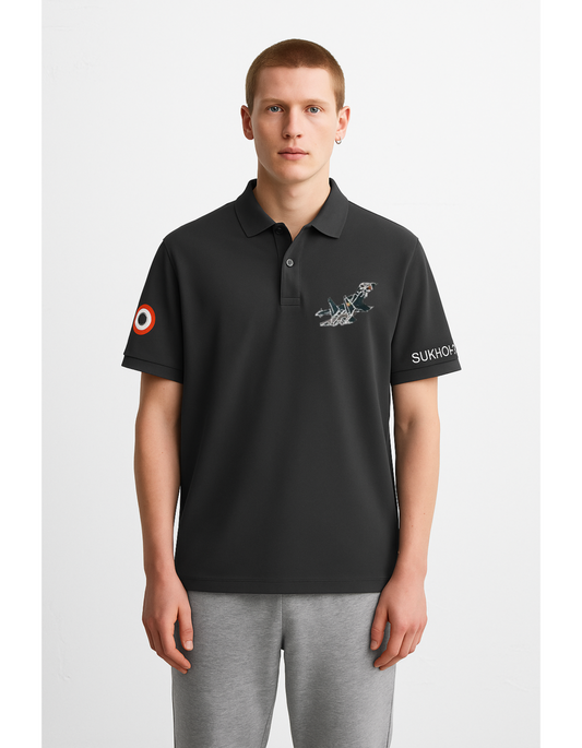 Sukhoi Su-30 Polo T-Shirt | Attire Dot