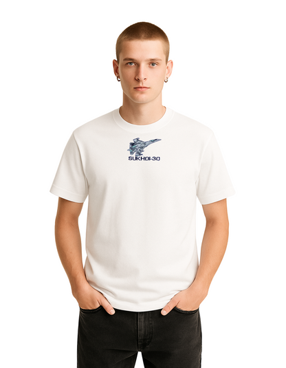 Men’s Air Force Edition T-Shirt – Sukhoi-30 Fighter Jet | Premium Cotton Regular Fit