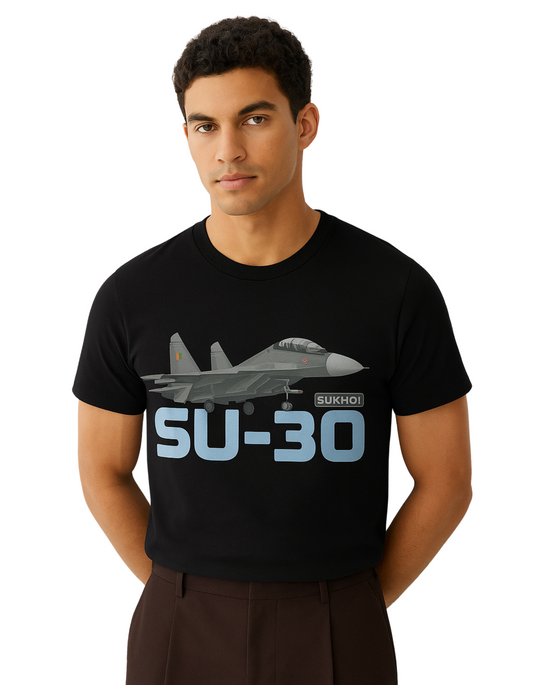 Sukhoi Premium Round Neck T-shirt