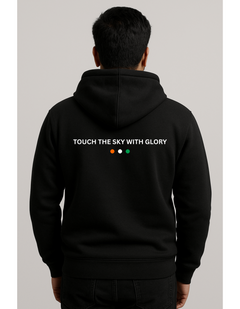IAF Black Hoodie | Heavy Gauge Cotton | Attire Dot