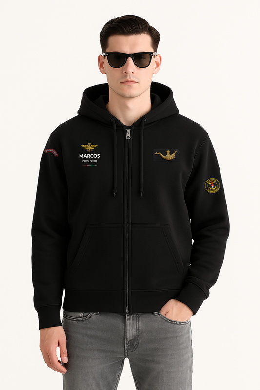 MARCOS Navy Special Forces Zipper Hoodie