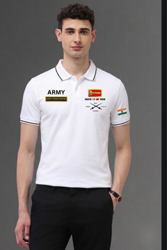 Army Custom Name Cotton T-Shirt