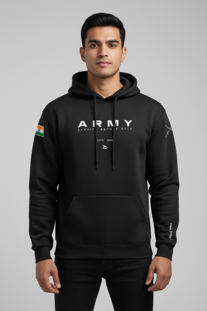 ARMY ESTD. 1895 MILITARY INSPIRED HOODIE