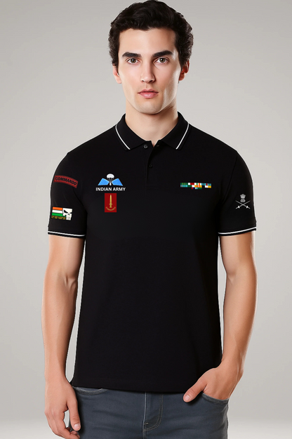 INDIAN ARMY PARATROOPER COMMEMORATIVE POLO