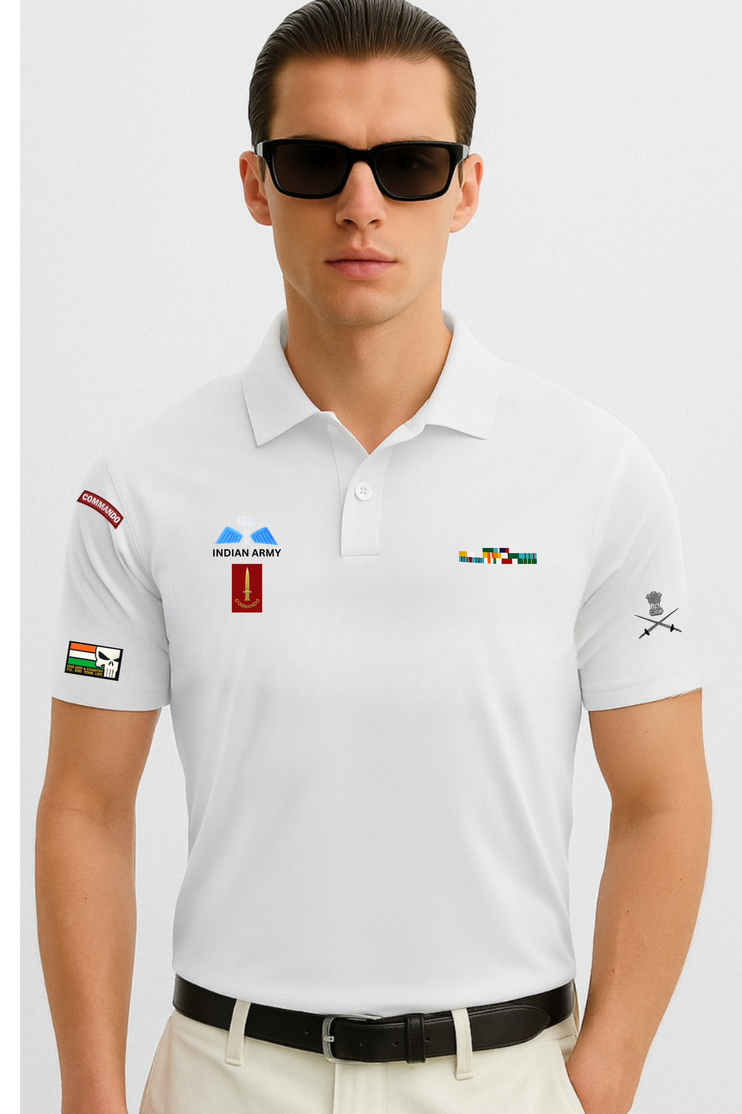 INDIAN ARMY PARATROOPER COMMEMORATIVE POLO