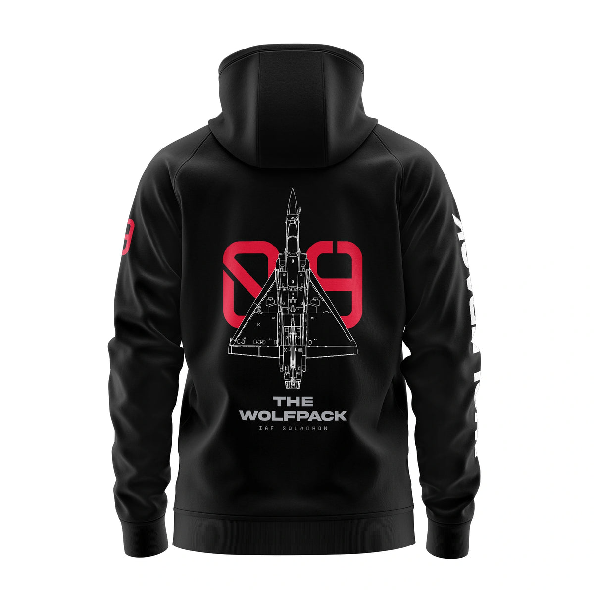 IAF  Squadron Zipper Hoodie