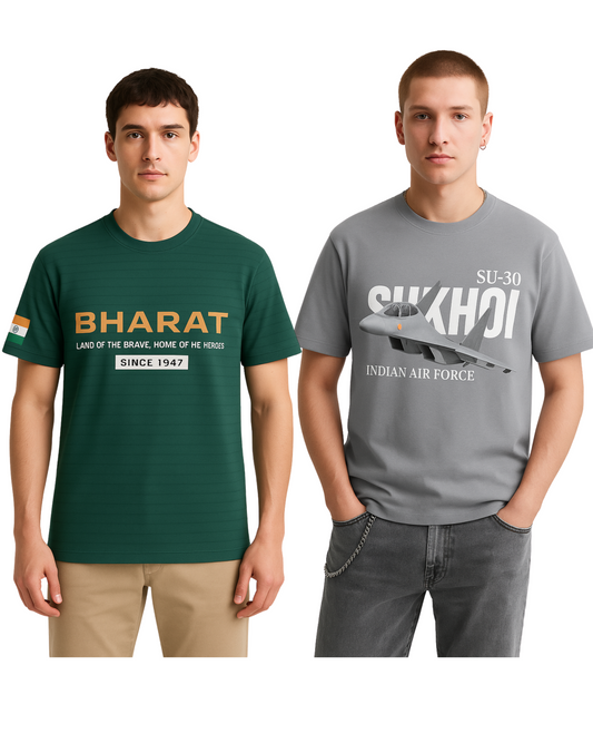Bharat x Sukhoi Combo T-Shirt Pack