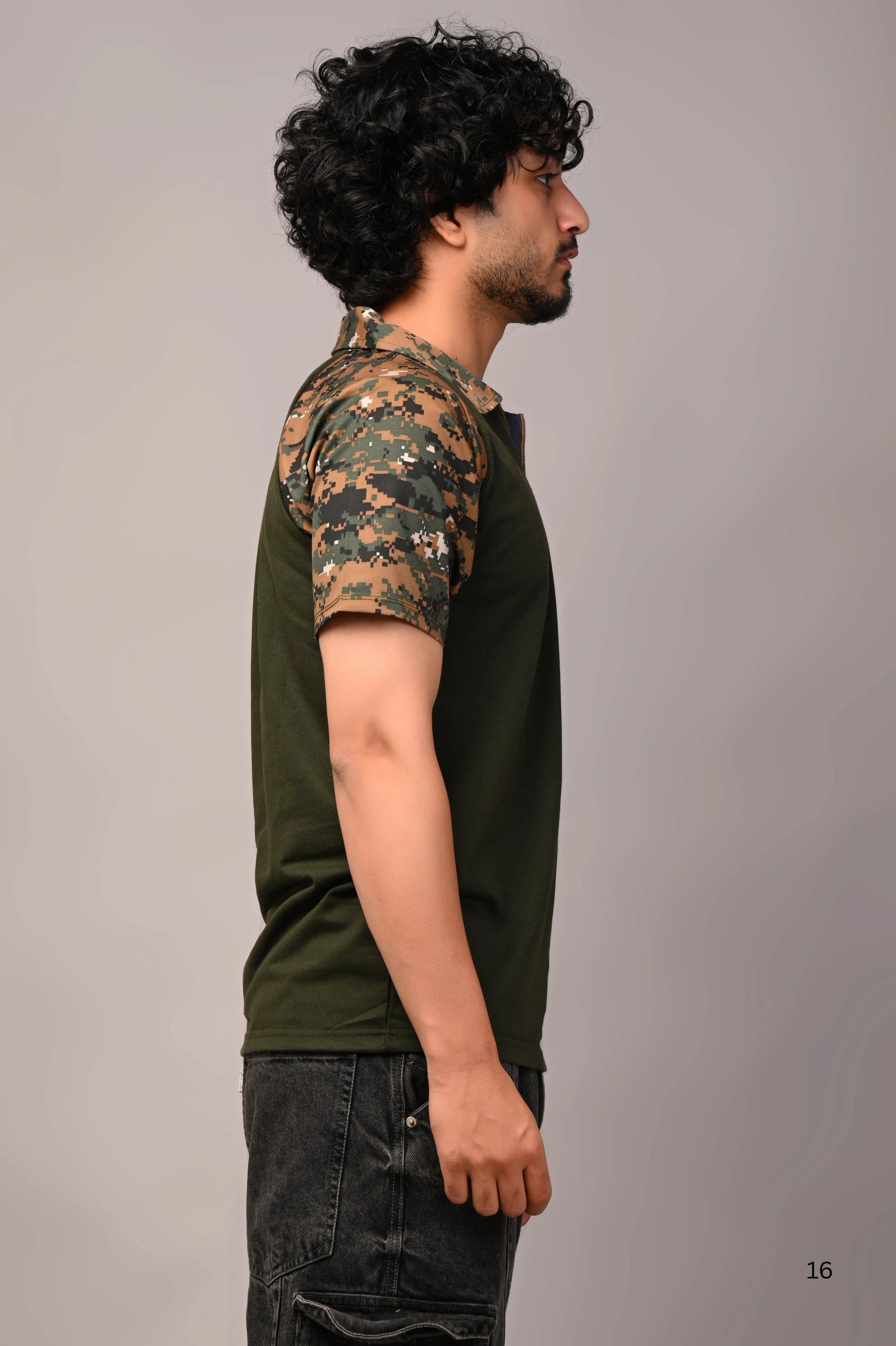 Army Custom Name Cotton T-Shirt
