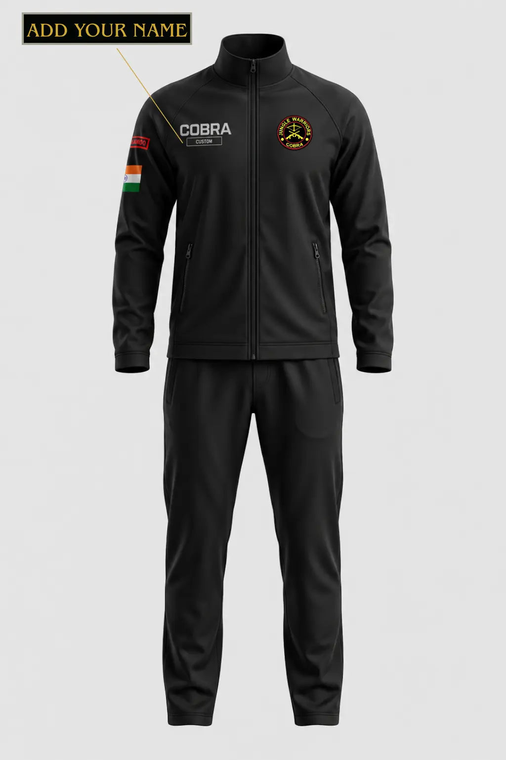 Cobra Commando Custom Name Plate Tracksuit