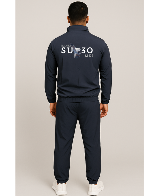 AIR WARRIOR | Indian Air Force-Inspired Tracksuit(upper with Lower) - front embroidery back printed