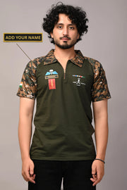 Custom Name Tactical Cotton T-shirt
