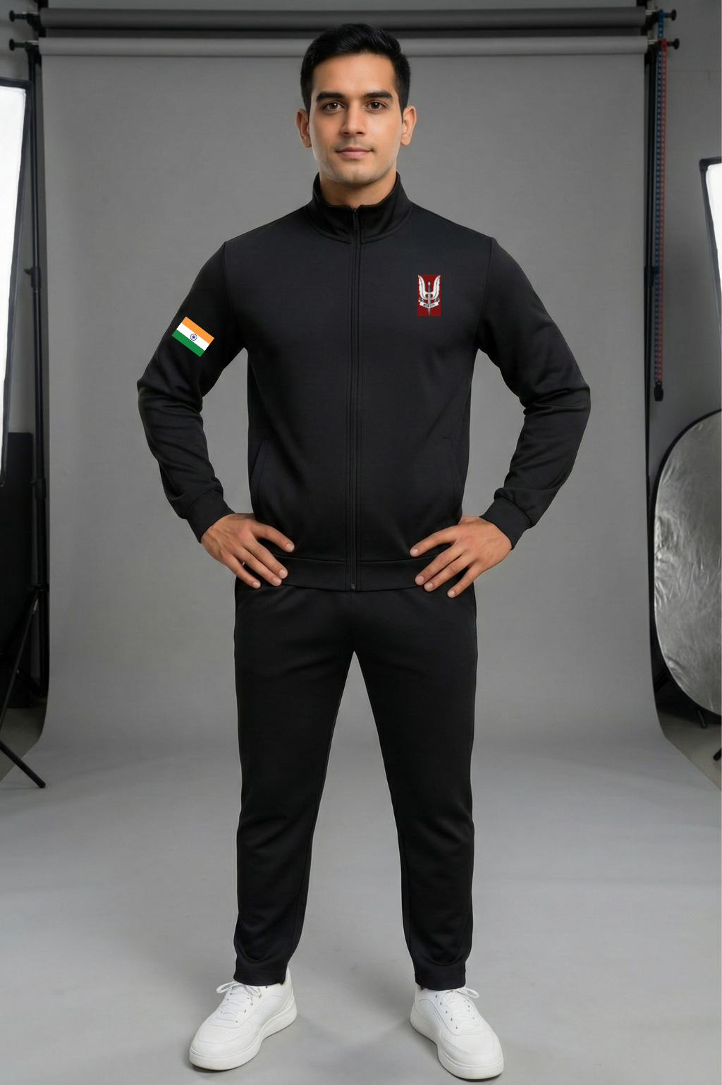 Para Trooper Black Tracksuit