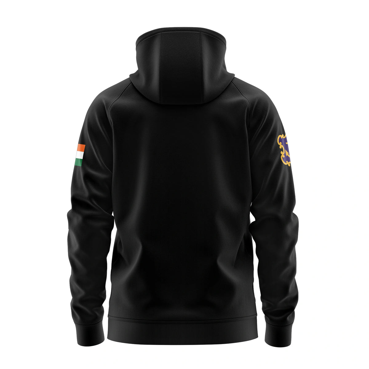 Indian Navy Custom Name   Zipper Hoodie