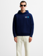 IAF Black Hoodie | Heavy Gauge Cotton | Attire Dot