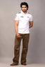 Custom Name Indian Air Force Cotton T-Shirt
