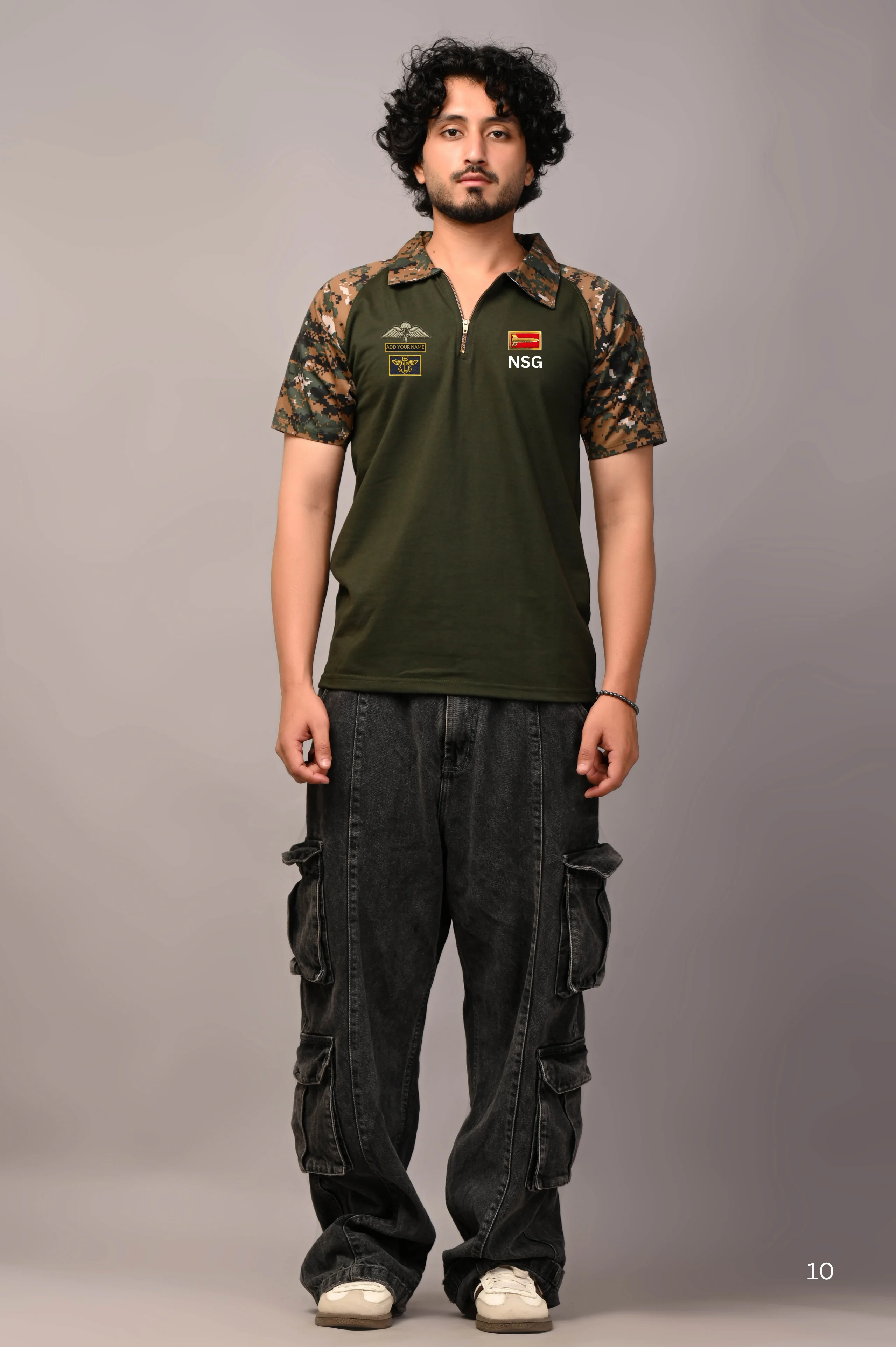 NSG Custom Name  Cotton T-shirt