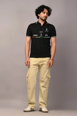 ARMY LUXE POLO T-SHIRT
