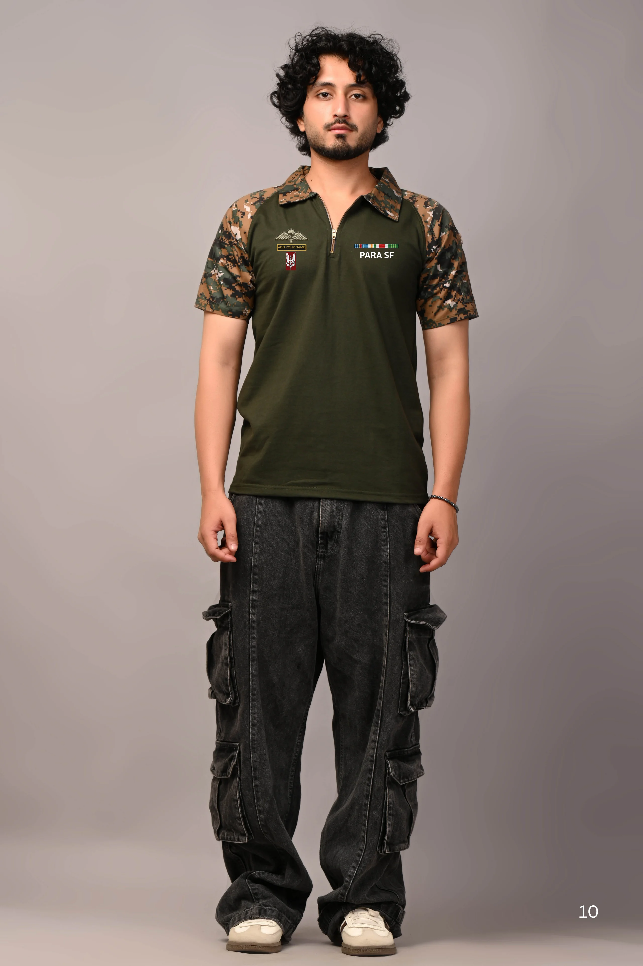 PARA SF  Custom Name Cotton T-Shirt