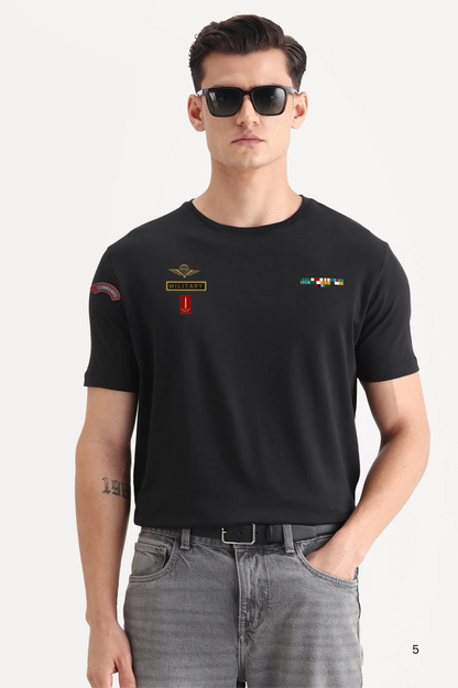 INDIAN NAVY VALOUR Round Neck T-Shirt