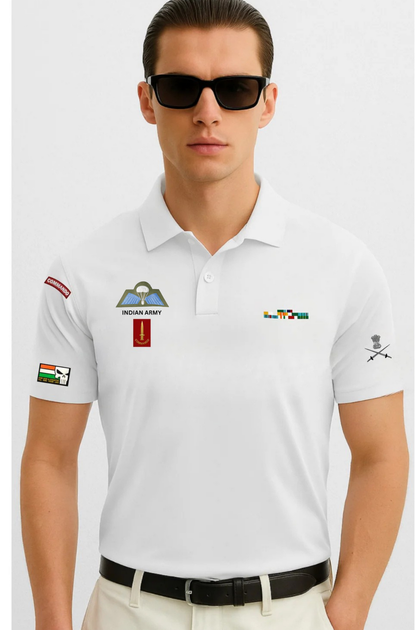 INDIAN ARMY PARATROOPER COMMEMORATIVE POLO