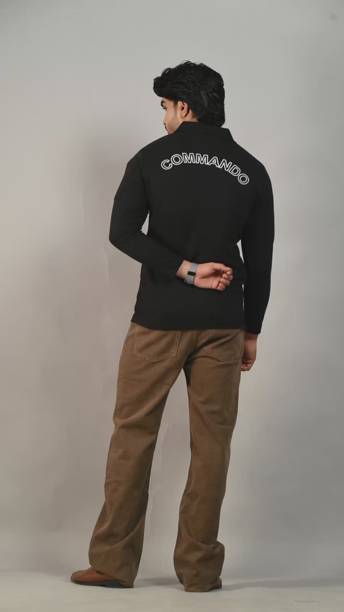 NSG CUSTOM NAME BLACK  T-SHIRT
