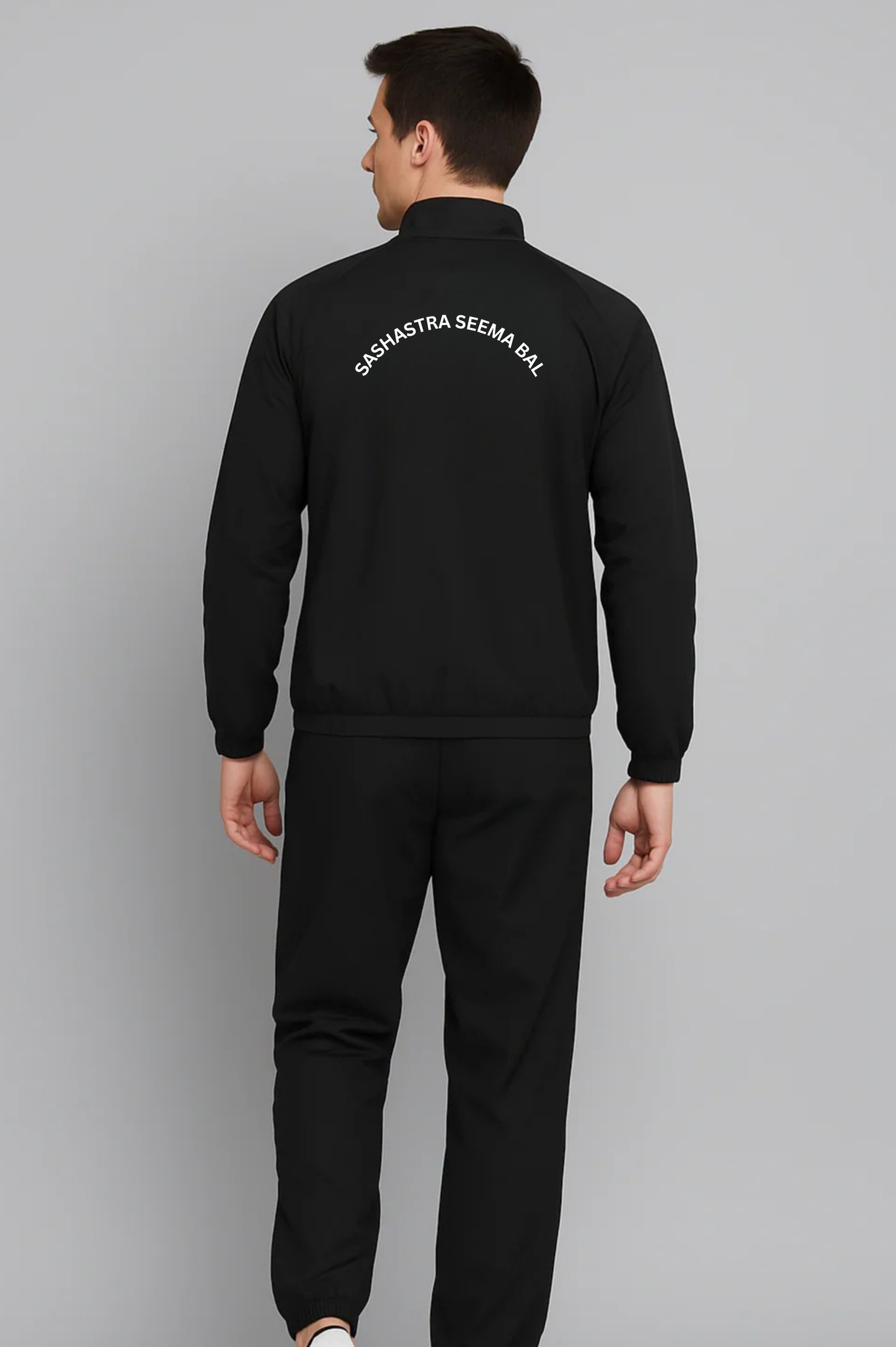 SASHASTRA SEEMA BAL SSB Inspired Premium Tracksuit (Black)