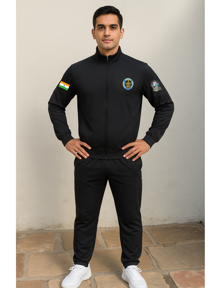 Indian Air Force embroidery Tracksuit