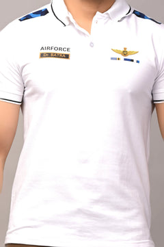 Custom Name Indian Air Force Cotton T-Shirt