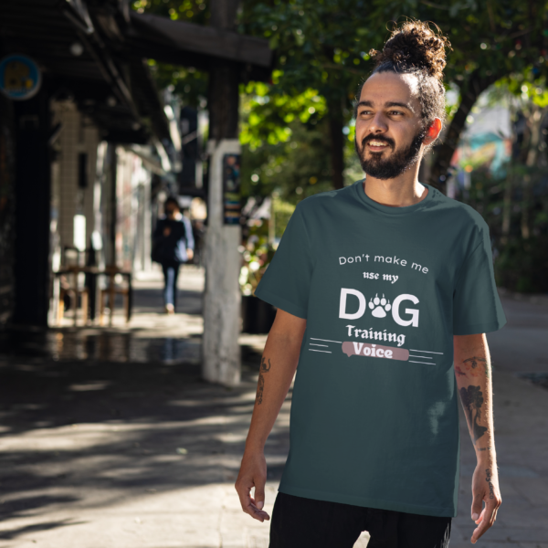 Oversized black t-shirt with "Dog Lover" printed in white text by Attire Dot